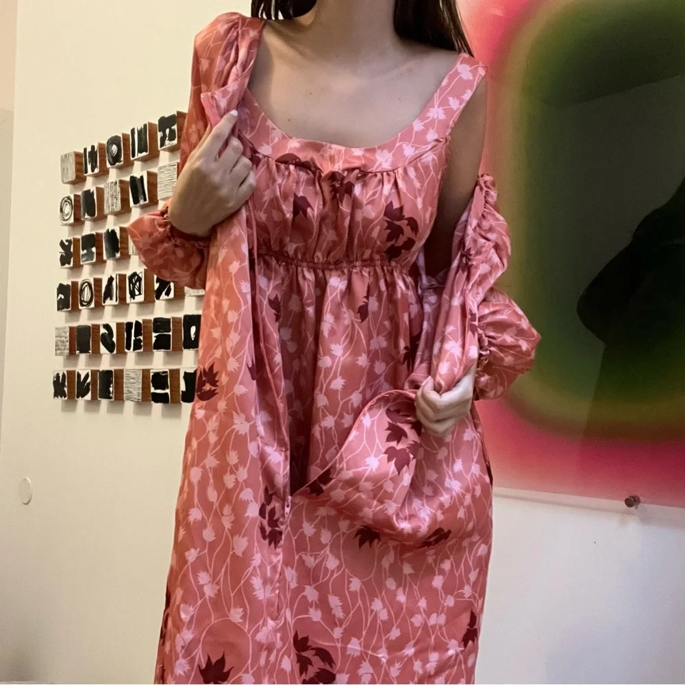 Vintage Boutique 2PC Nightgown Set - Picture 3 of 6